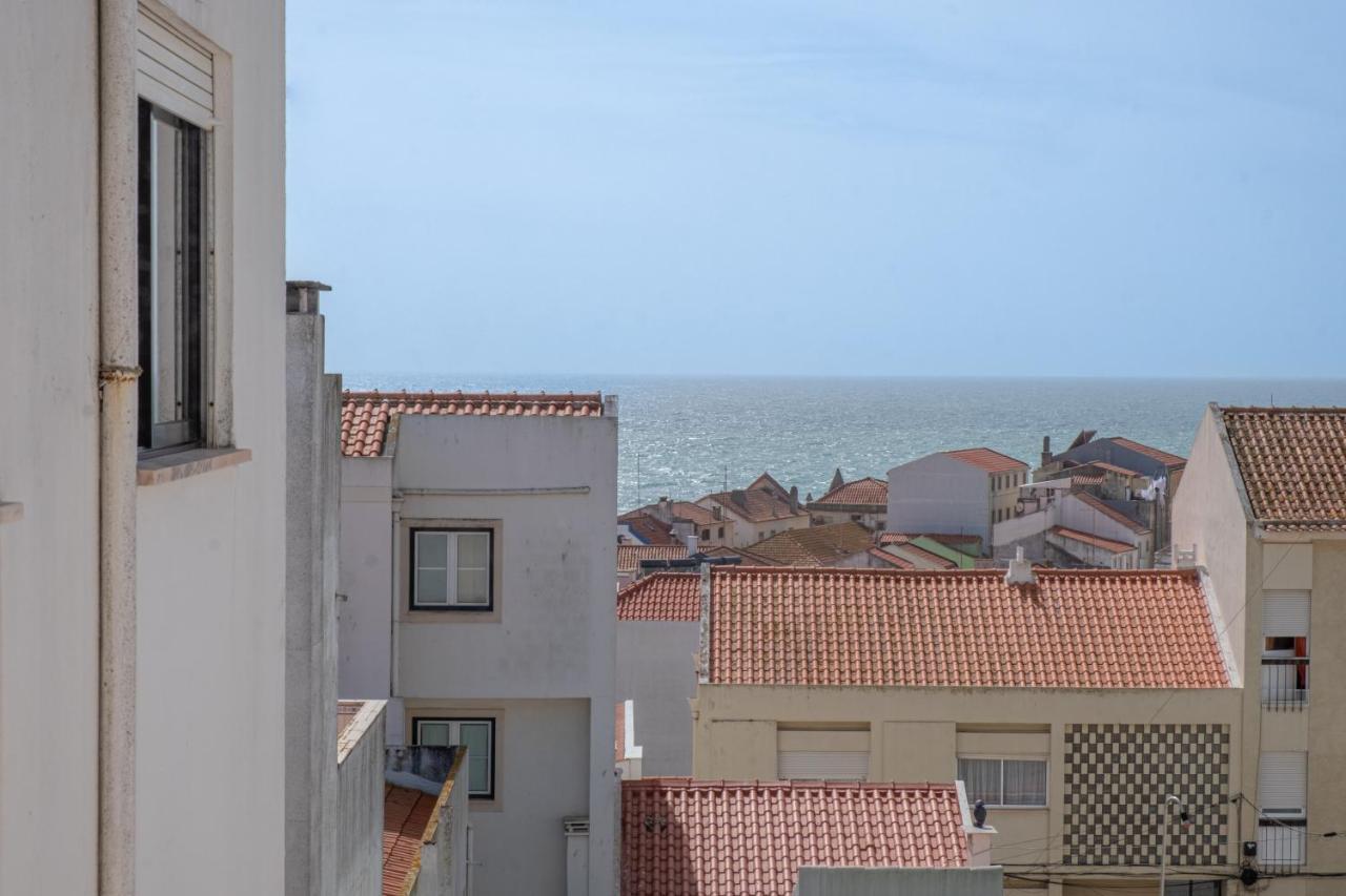 Ferienwohnung Olhos D'Agua - Penthouse Nazaré Exterior foto